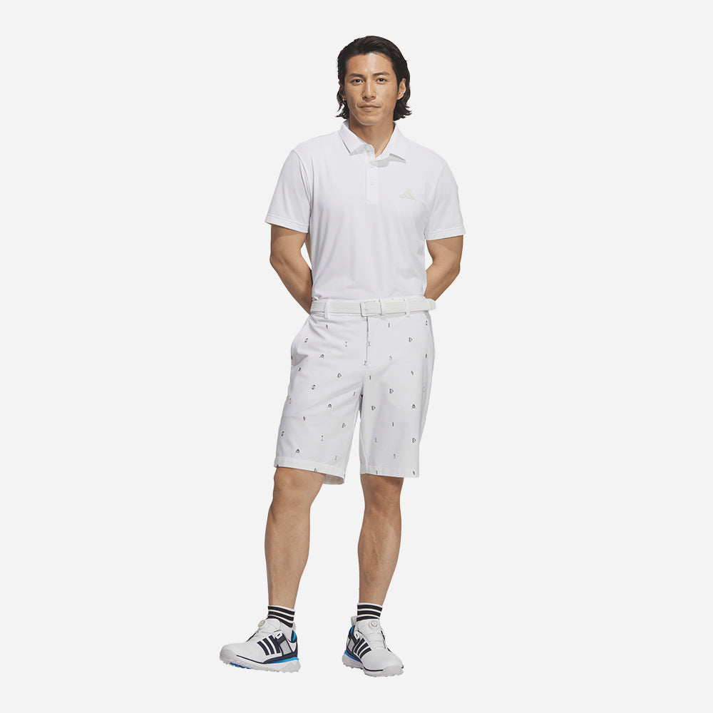 Áo Polo Nam Adidas Ultimate365 Back Print Climacool - Trắng - Supersports Vietnam