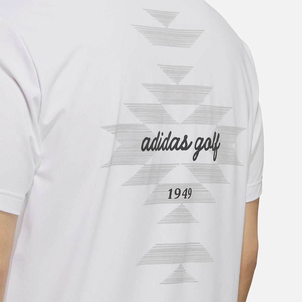 Áo Polo Nam Adidas Ultimate365 Back Print Climacool - Trắng - Supersports Vietnam