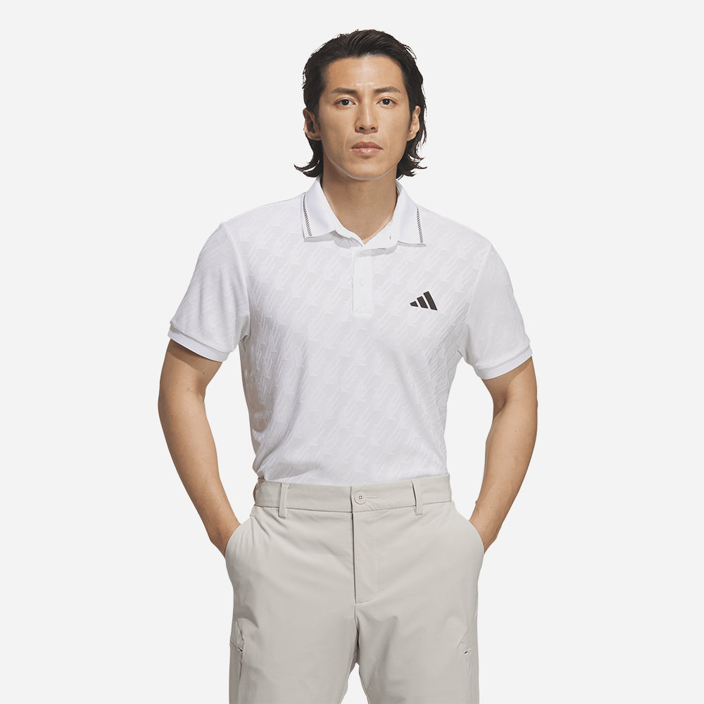 Áo Polo Nam Adidas Ultimate365+ Jacquard Climacool - Trắng - Supersports Vietnam