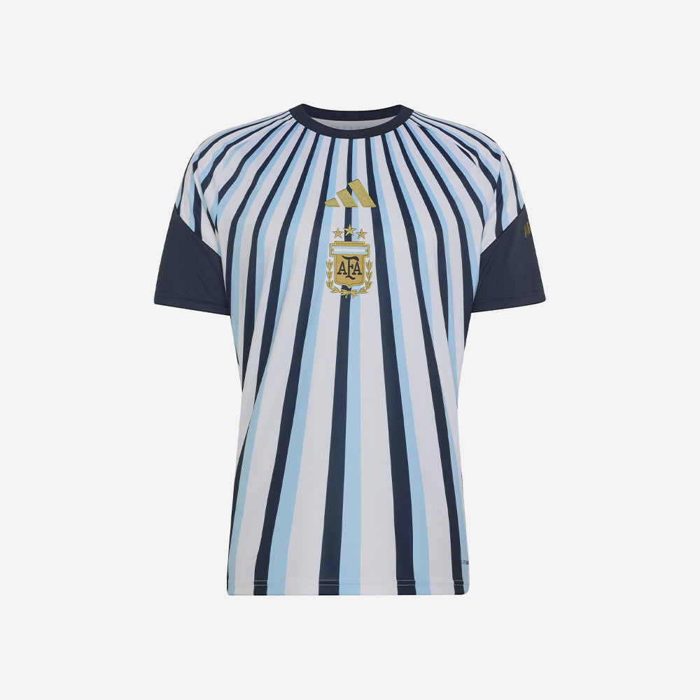 Áo Đá Bóng Nam Adidas Sân Nhà Argentina Pre Match - Xanh Dương - Supersports Vietnam