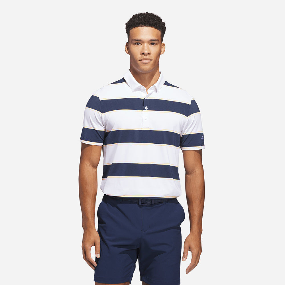Áo Polo Nam Adidas Ultimate365+ Jumbo Stripe Climacool - Trắng - Supersports Vietnam