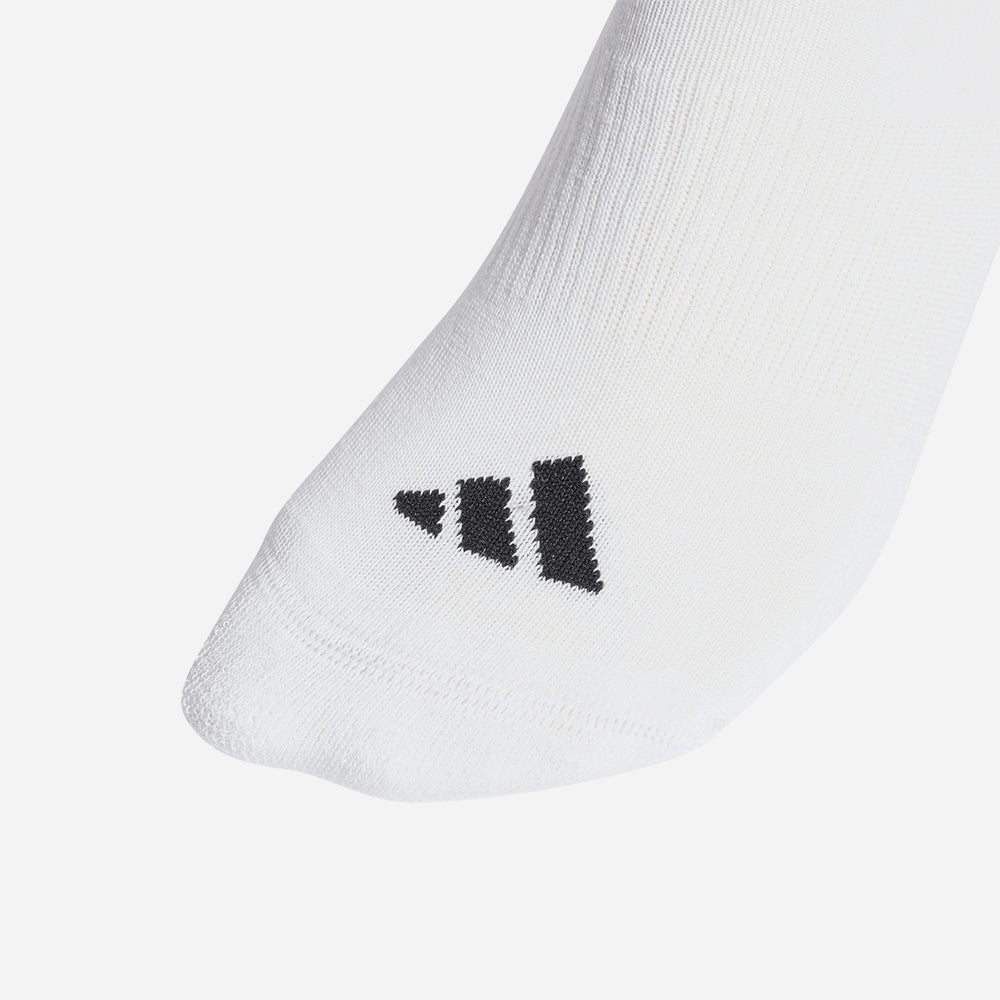 Vớ Thể Thao Adidas 3 Stripes Cushioned Sportswear Mid Cut 3 Pair Pack - Trắng - Supersports Vietnam