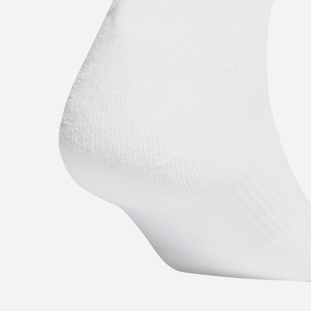 Vớ Thể Thao Adidas 3 Stripes Cushioned Sportswear Mid Cut 3 Pair Pack - Trắng - Supersports Vietnam