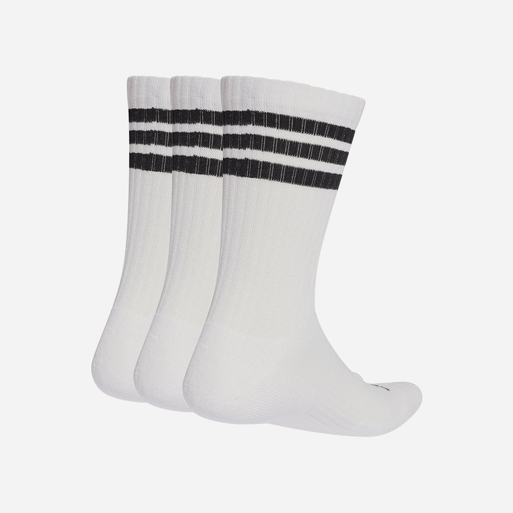 Vớ Thể Thao Adidas 3-Stripes Cushioned Crew 3 Pair Pack - Supersports Vietnam