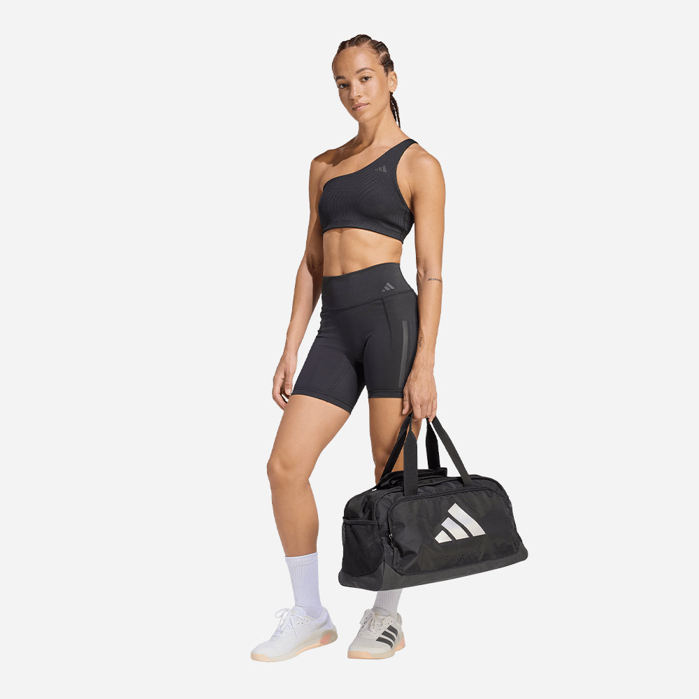 Quần Bó Thể Thao Nữ Adidas Optime Workout 3-Stripes Leggings - Đen - Supersports Vietnam