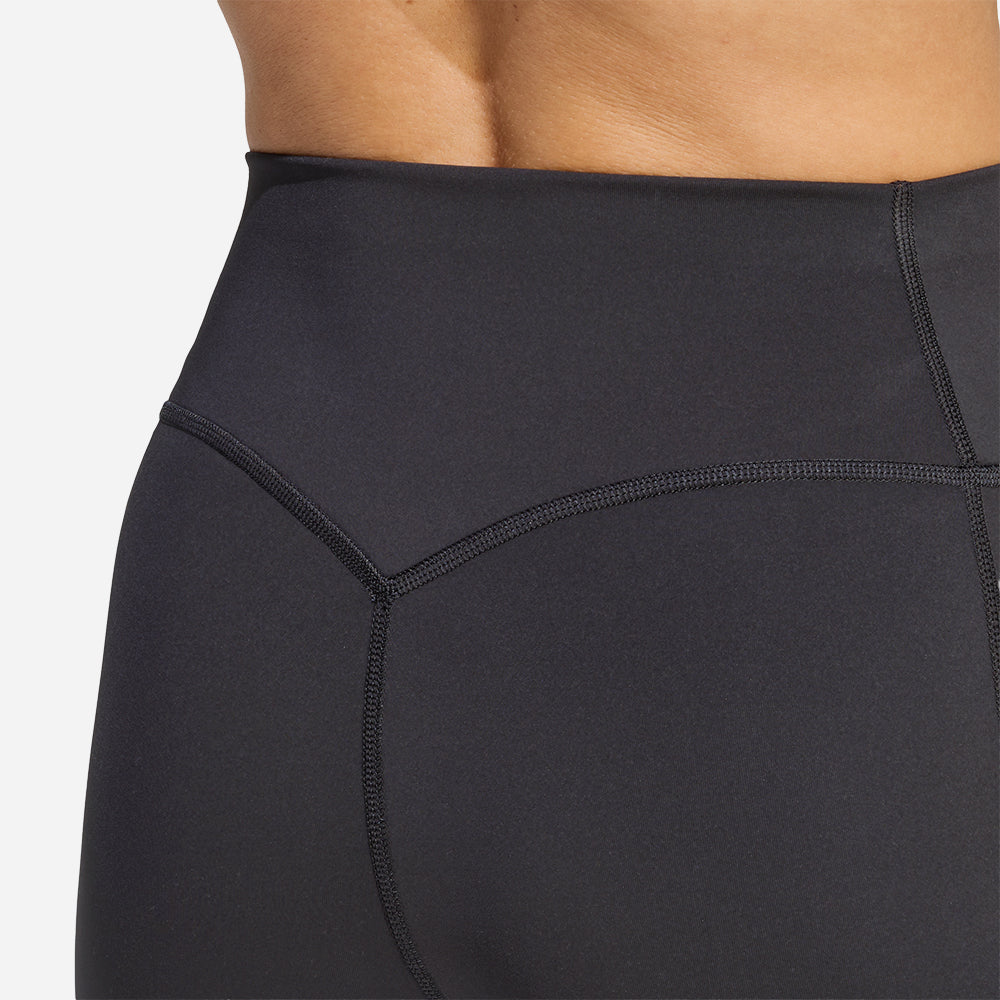 Quần Bó Thể Thao Nữ Adidas Optime Workout 3-Stripes Leggings - Đen - Supersports Vietnam