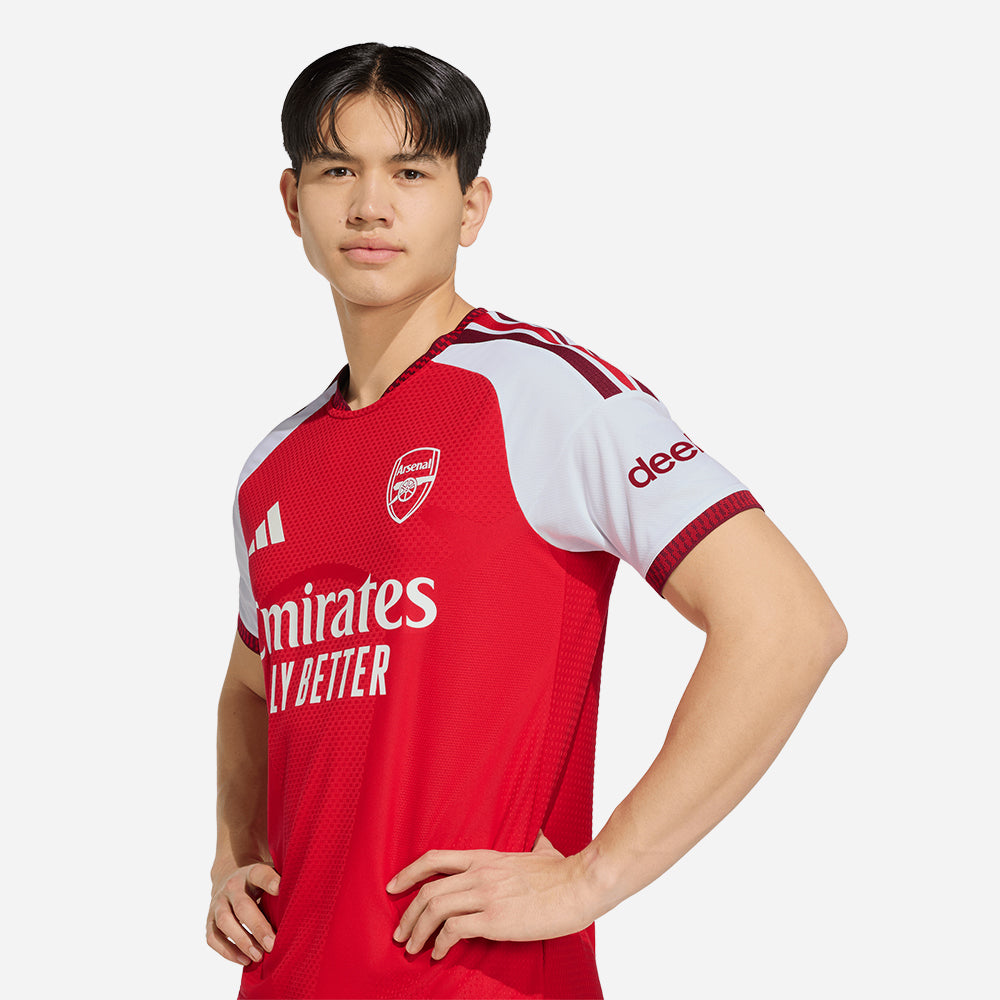 Áo Đá Bóng Nam Adidas Sân Nhà Arsenal Fc Authentic 26/27 - Đỏ - Supersports Vietnam