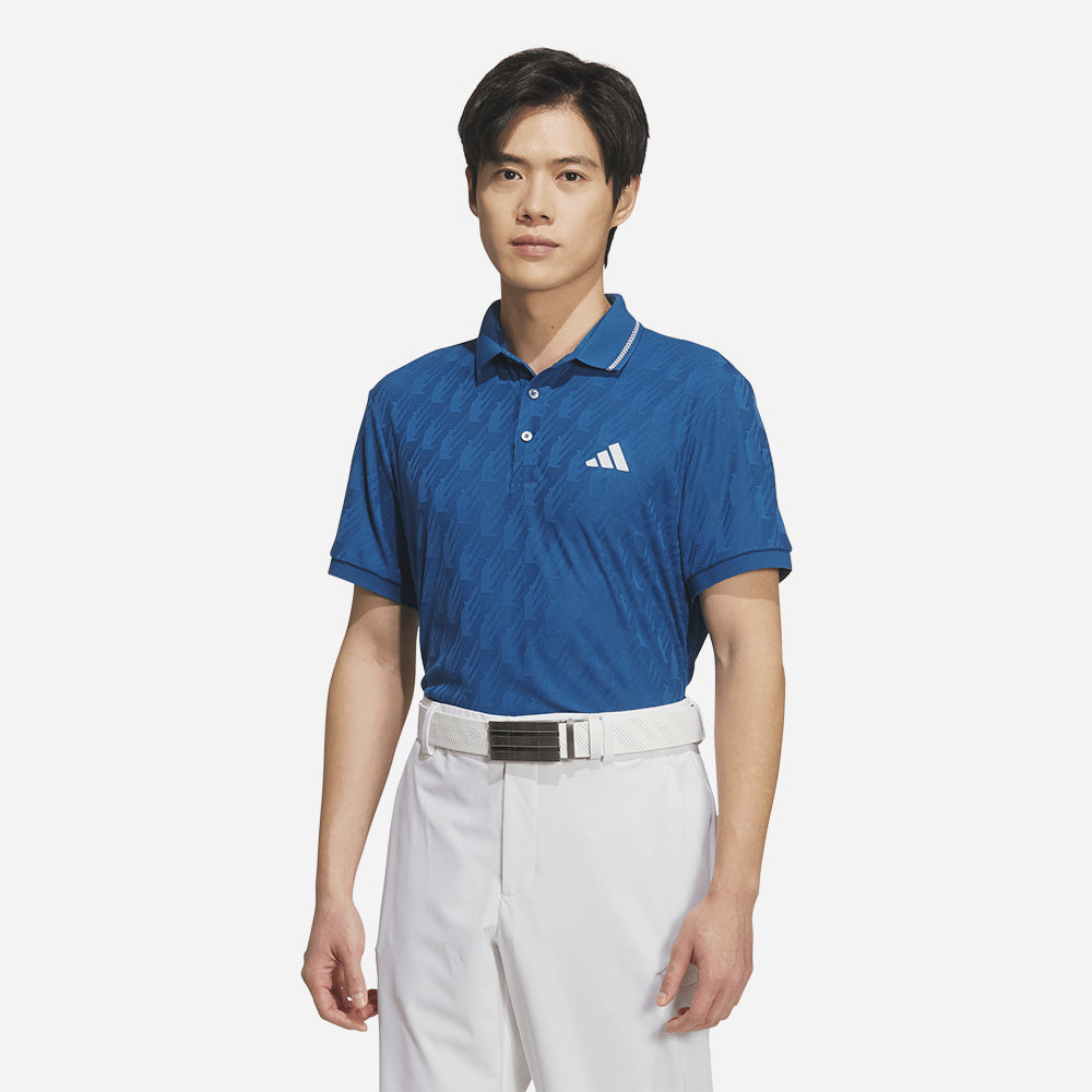 Áo Polo Nam Adidas Ultimate365+ Jacquard Climacool - Xanh Dương - Supersports Vietnam
