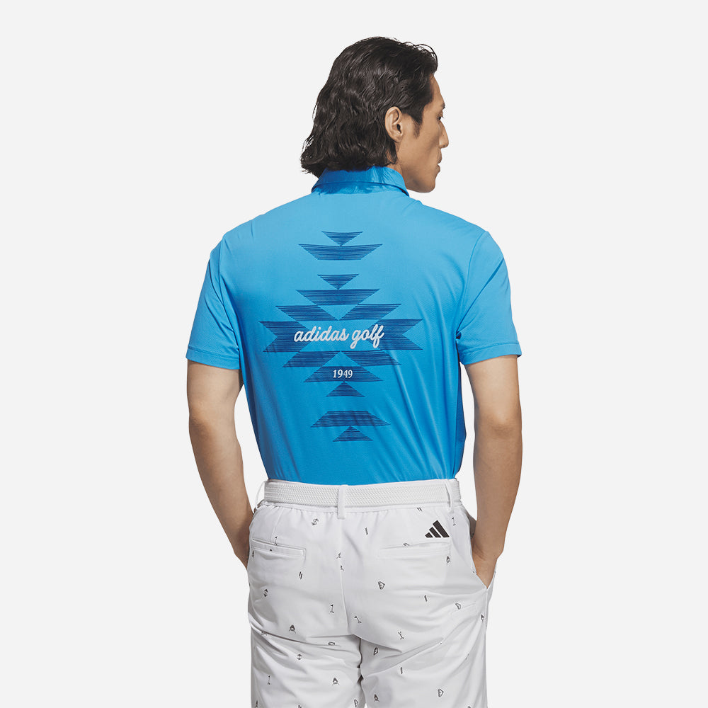 Áo Polo Nam Adidas Ultimate365 Back Print Climacool - Xanh Dương - Supersports Vietnam