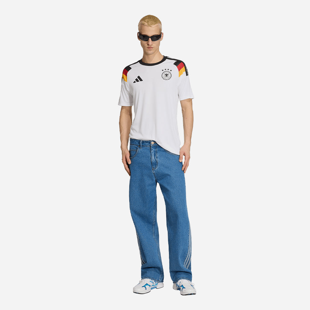 Áo Đá Bóng Nam Adidas Cổ Vũ Sân Nhà Germany 26 Fan - Trắng - Supersports Vietnam
