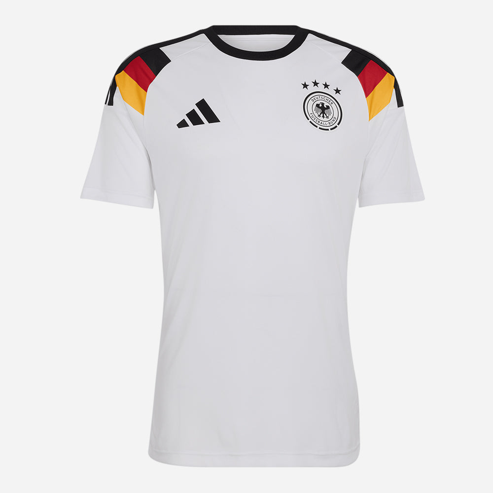 Áo Đá Bóng Nam Adidas Cổ Vũ Sân Nhà Germany 26 Fan - Trắng - Supersports Vietnam