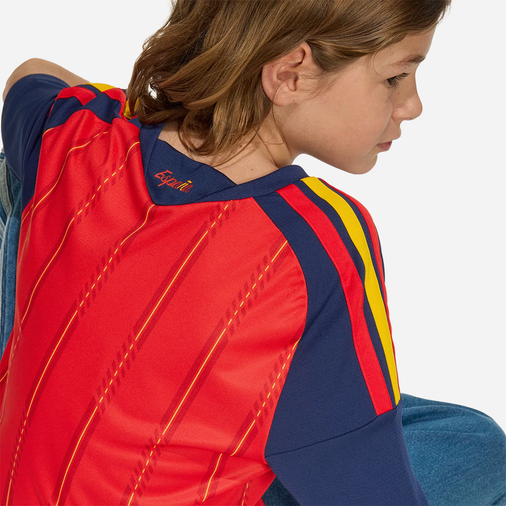 Áo Đá Bóng Sân Nhà Trẻ Em Adidas Spain 26 - Supersports Vietnam