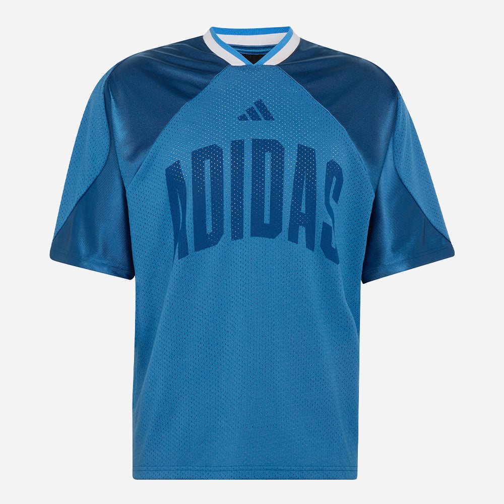 Áo Thun Nam Adidas Stadium Graphic Mesh - Xanh Dương - Supersports Vietnam