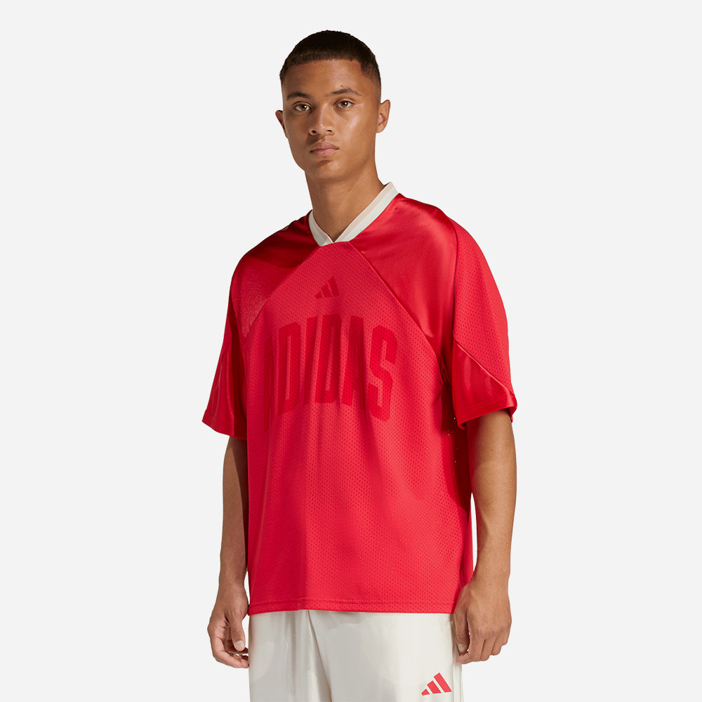 Áo Thun Nam Adidas Stadium Graphic Mesh - Đỏ - Supersports Vietnam