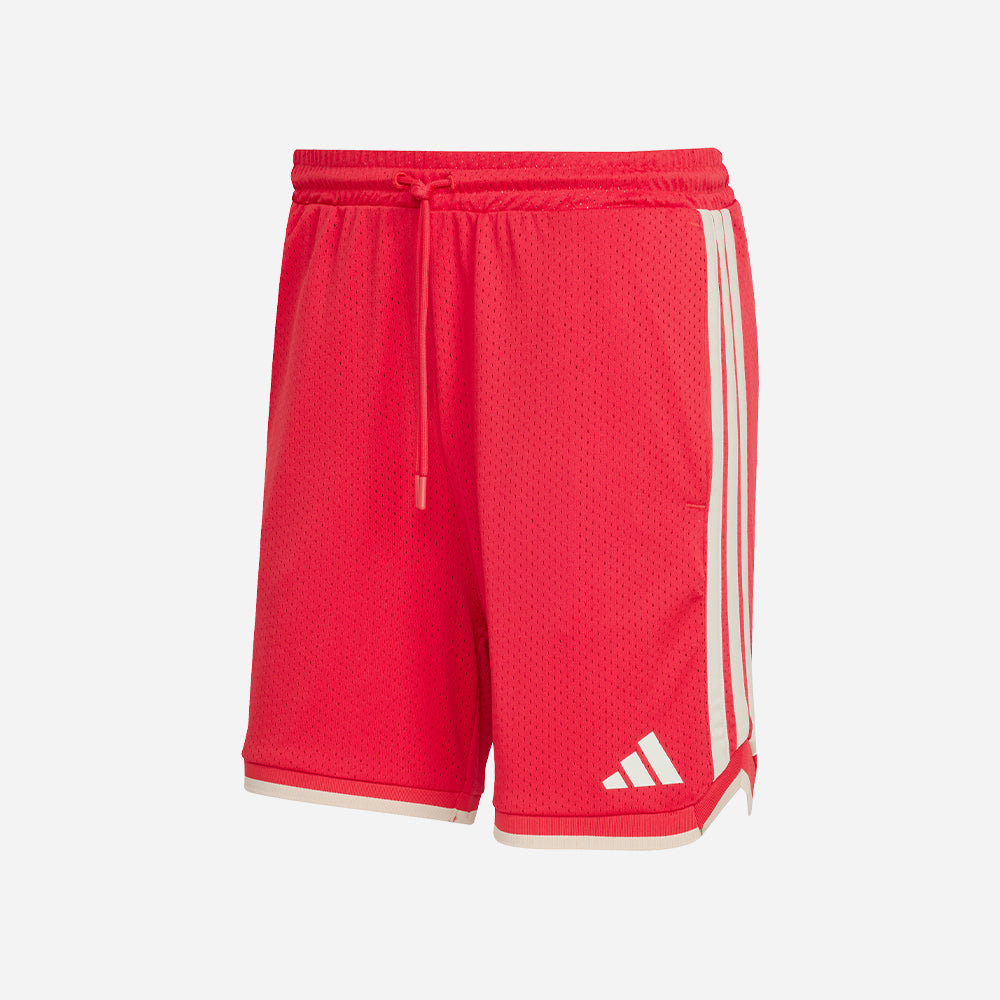 Quần Ngắn Thời Trang Nam Adidas Stadium - Đỏ - Supersports Vietnam