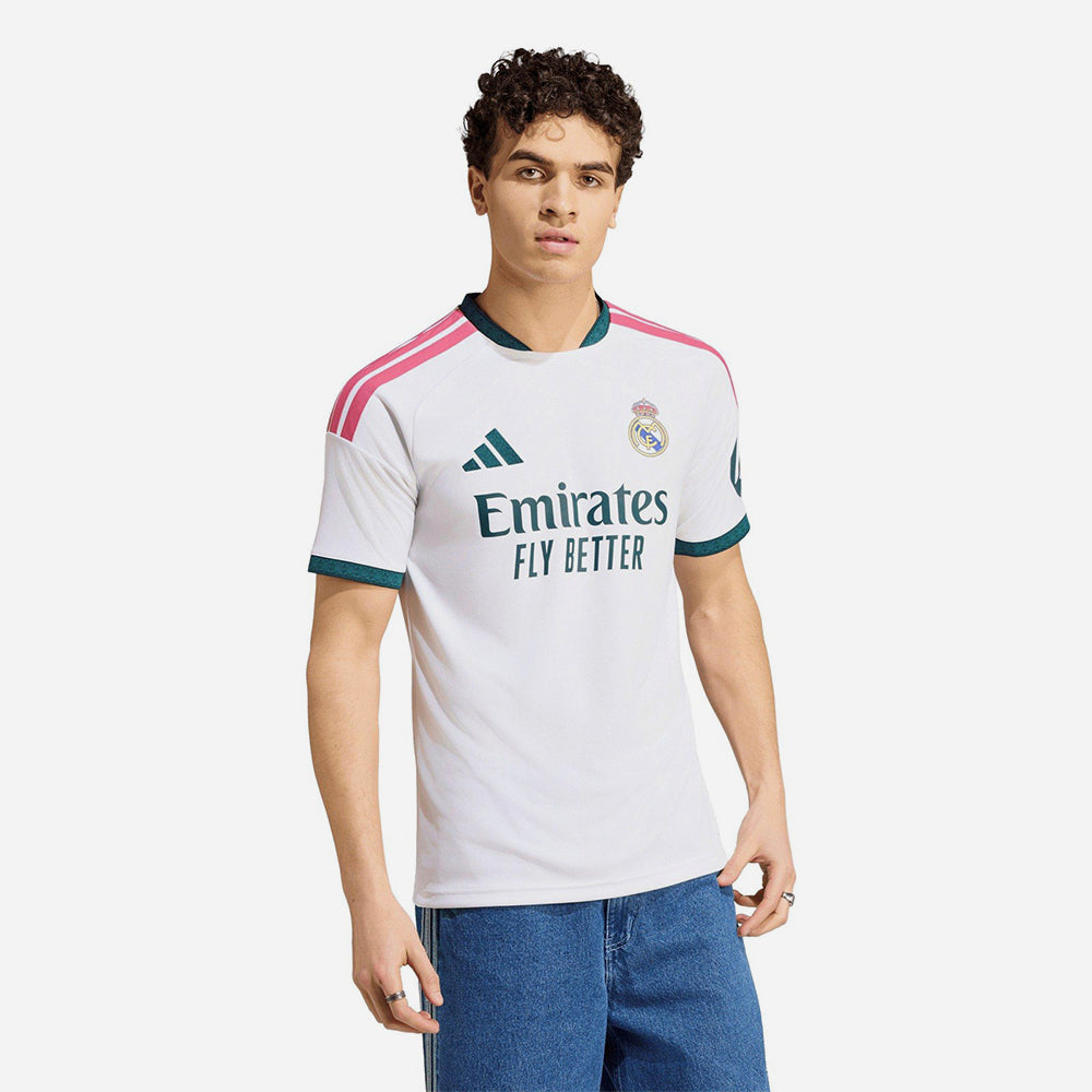 Áo Đá Bóng Nam Adidas Sân Nhà Real Madrid 26/27 Replica - Trắng - Supersports Vietnam