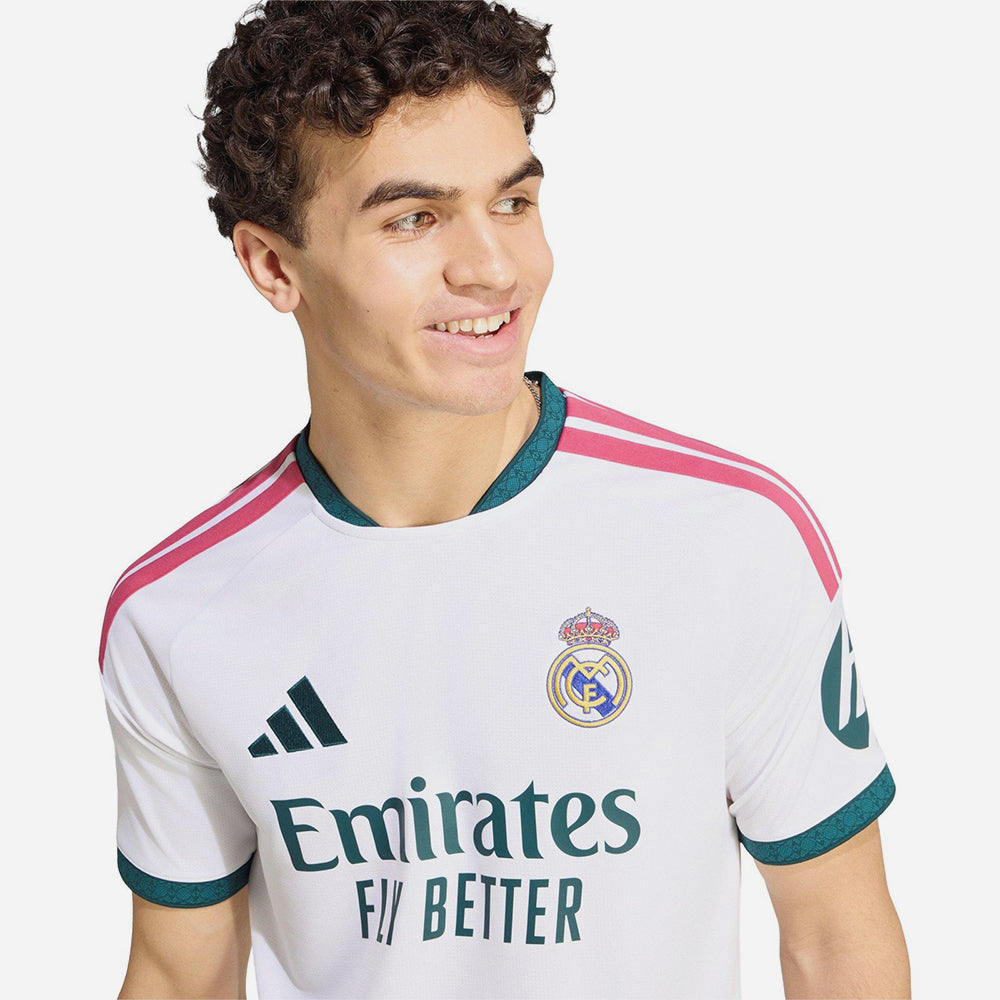 Áo Đá Bóng Nam Adidas Sân Nhà Real Madrid 26/27 Replica - Trắng - Supersports Vietnam