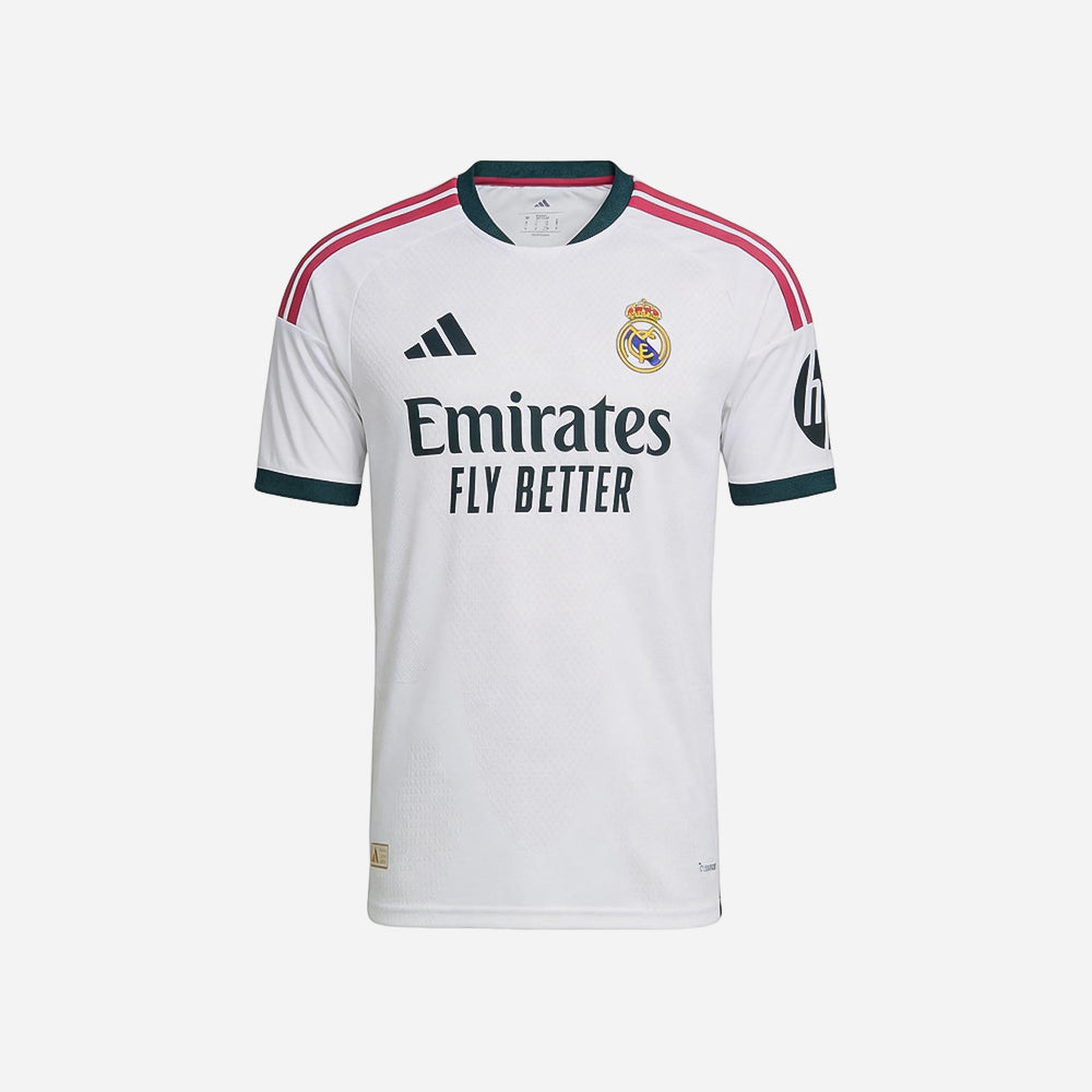 Áo Đá Bóng Nam Adidas Sân Nhà Real Madrid Authentic 26/27 - Trắng - Supersports Vietnam