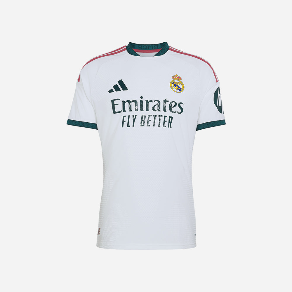 Áo Đá Bóng Nam Adidas Sân Nhà Real Madrid Authentic 26/27 - Trắng - Supersports Vietnam
