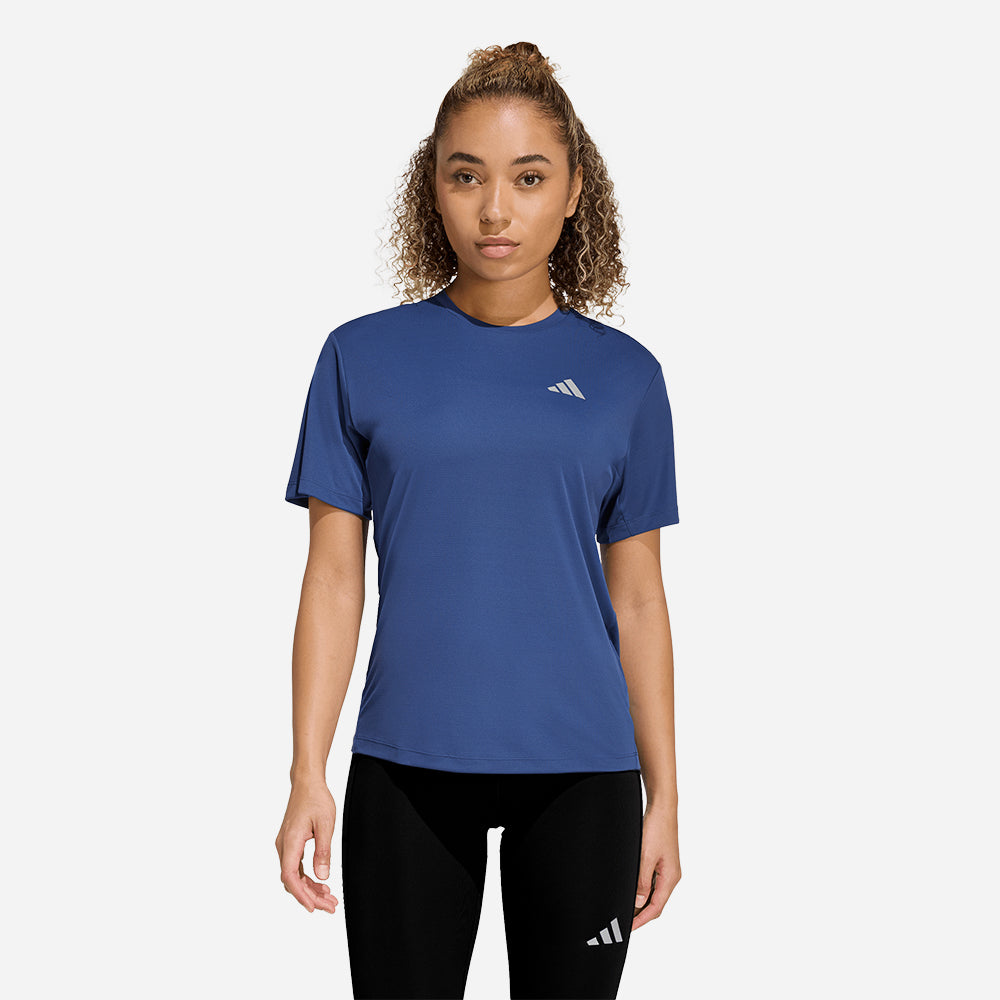 Áo Thun Nữ Adidas Adi365 Running Essentials - Xanh Dương - Supersports Vietnam