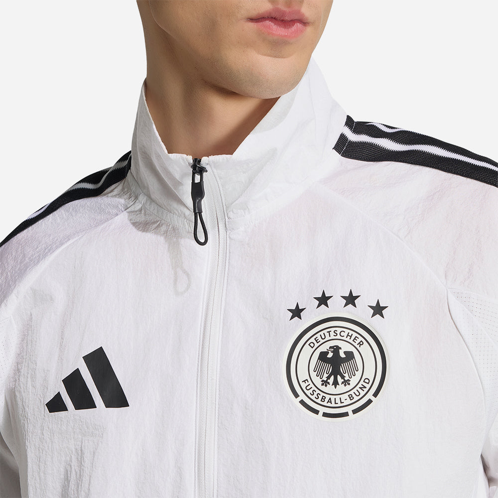 Áo Khoác Nam Adidas Germany Home Anthem Replica - Trắng - Supersports Vietnam