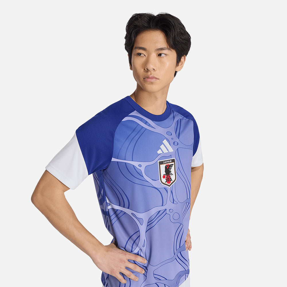 Áo Đá Bóng Nam Adidas Sân Nhà Japan 26 Pre Match Replica - Xanh Dương - Supersports Vietnam