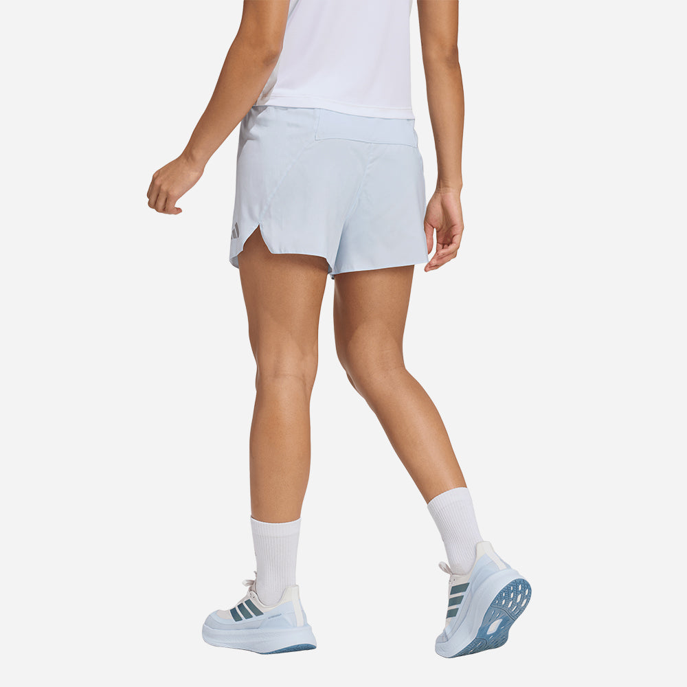 Quần Ngắn Thể Thao Nữ Adidas Adi365 Running Essentials - Xanh Dương - Supersports Vietnam
