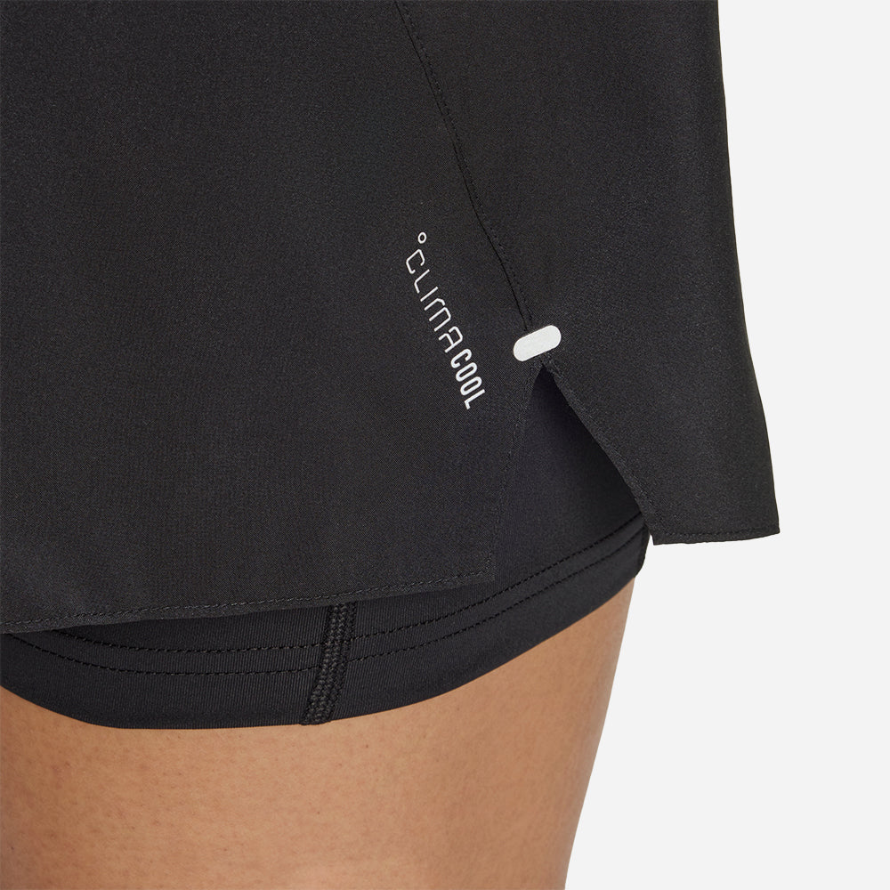 Quần Ngắn Thể Thao Nữ Adidas Adi365 Running Essentials 2In1 - Đen - Supersports Vietnam