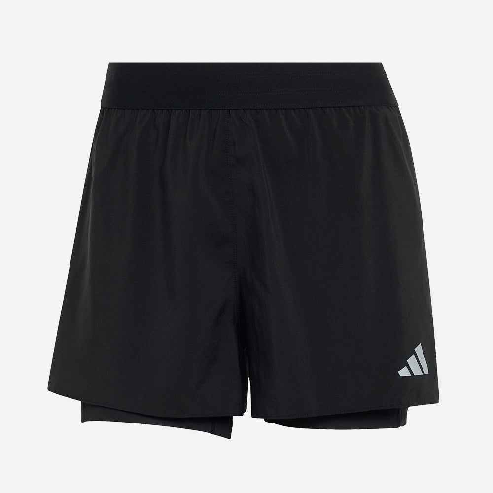 Quần Ngắn Thể Thao Nữ Adidas Adi365 Running Essentials 2In1 - Đen - Supersports Vietnam