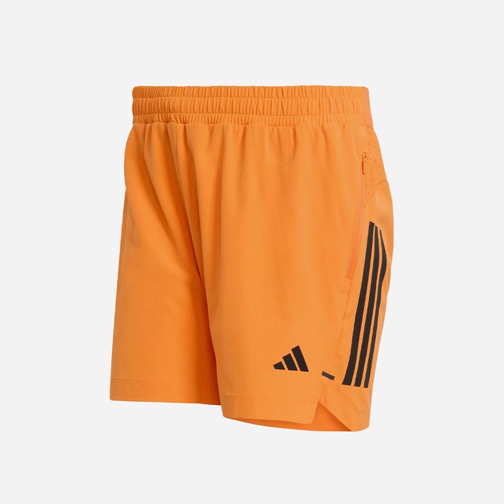 Quần Ngắn Thể Thao Nam Adidas D4T Primelift 3 Stripes - Cam - Supersports Vietnam