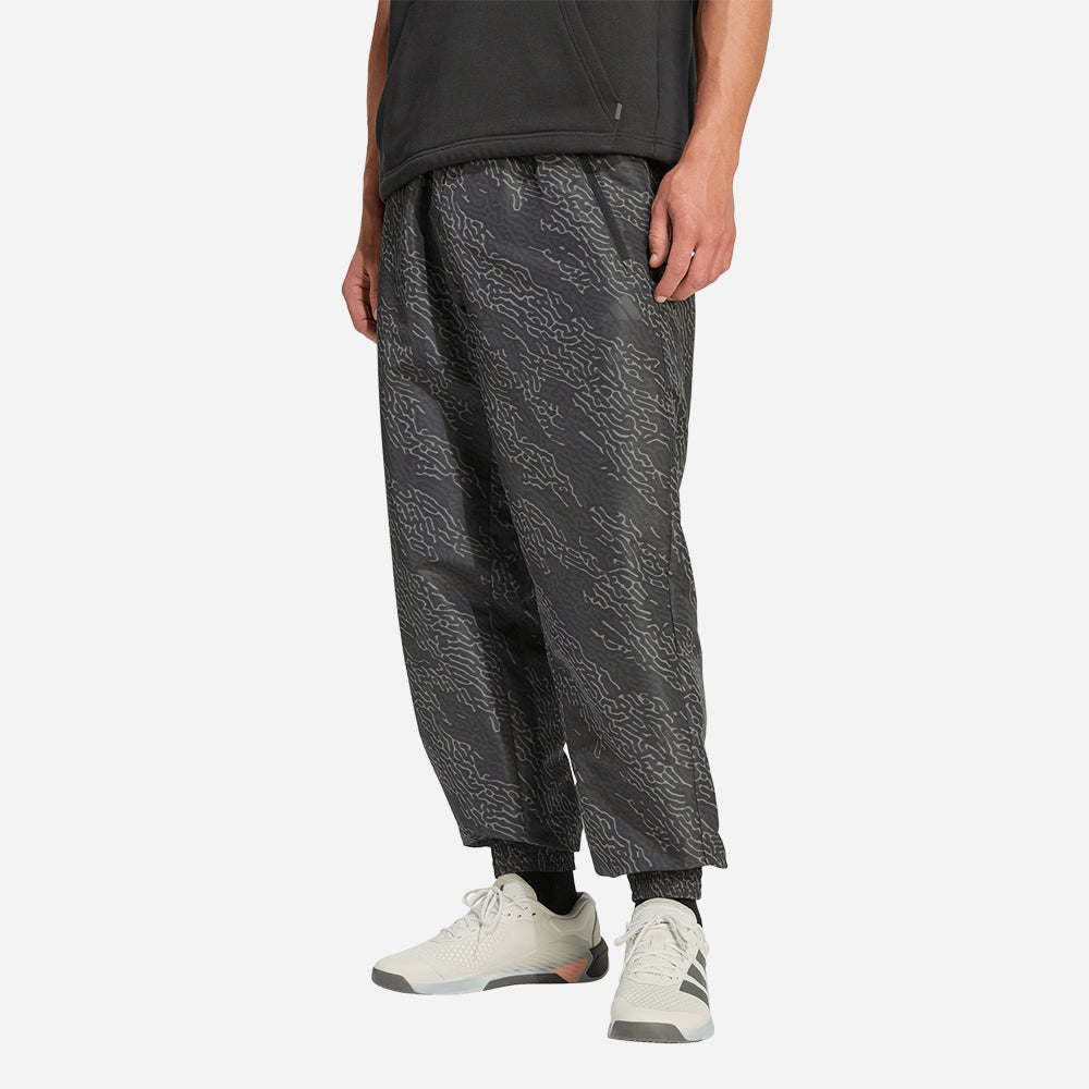 Quần Dài Thể Thao Nam Adidas Primelift Workout Aop - Xám - Supersports Vietnam