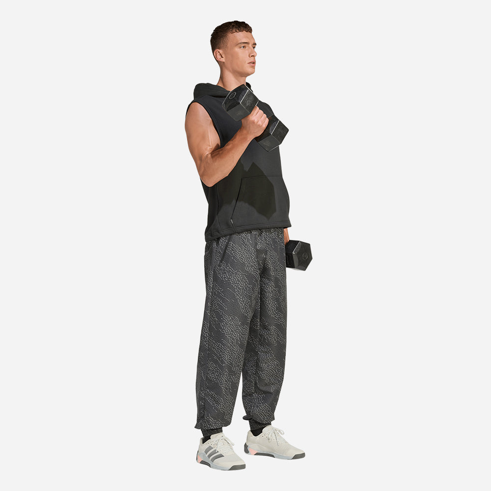 Quần Dài Thể Thao Nam Adidas Primelift Workout Aop - Xám - Supersports Vietnam