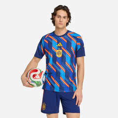Áo Đá Bóng Nam Adidas Sân Nhà Spain Pre Match Replica - Xanh Navy - Supersports Vietnam