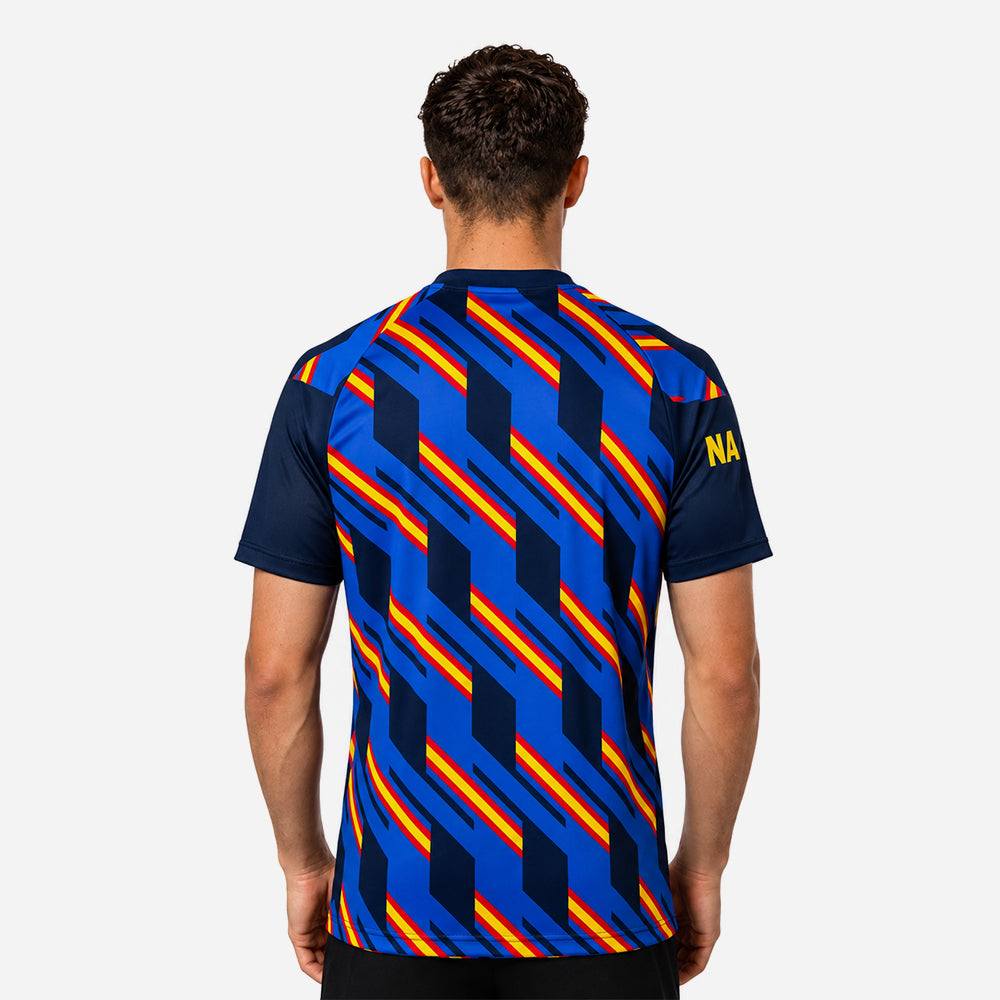 Áo Đá Bóng Nam Adidas Sân Nhà Spain Pre Match - Xanh Navy - Supersports Vietnam