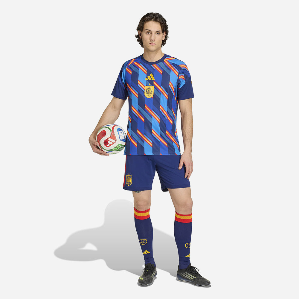 Áo Đá Bóng Nam Adidas Sân Nhà Spain Pre Match Replica - Xanh Navy - Supersports Vietnam