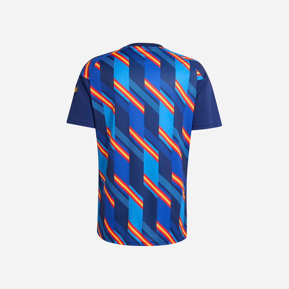 Áo Đá Bóng Nam Adidas Sân Nhà Spain Pre Match - Xanh Navy