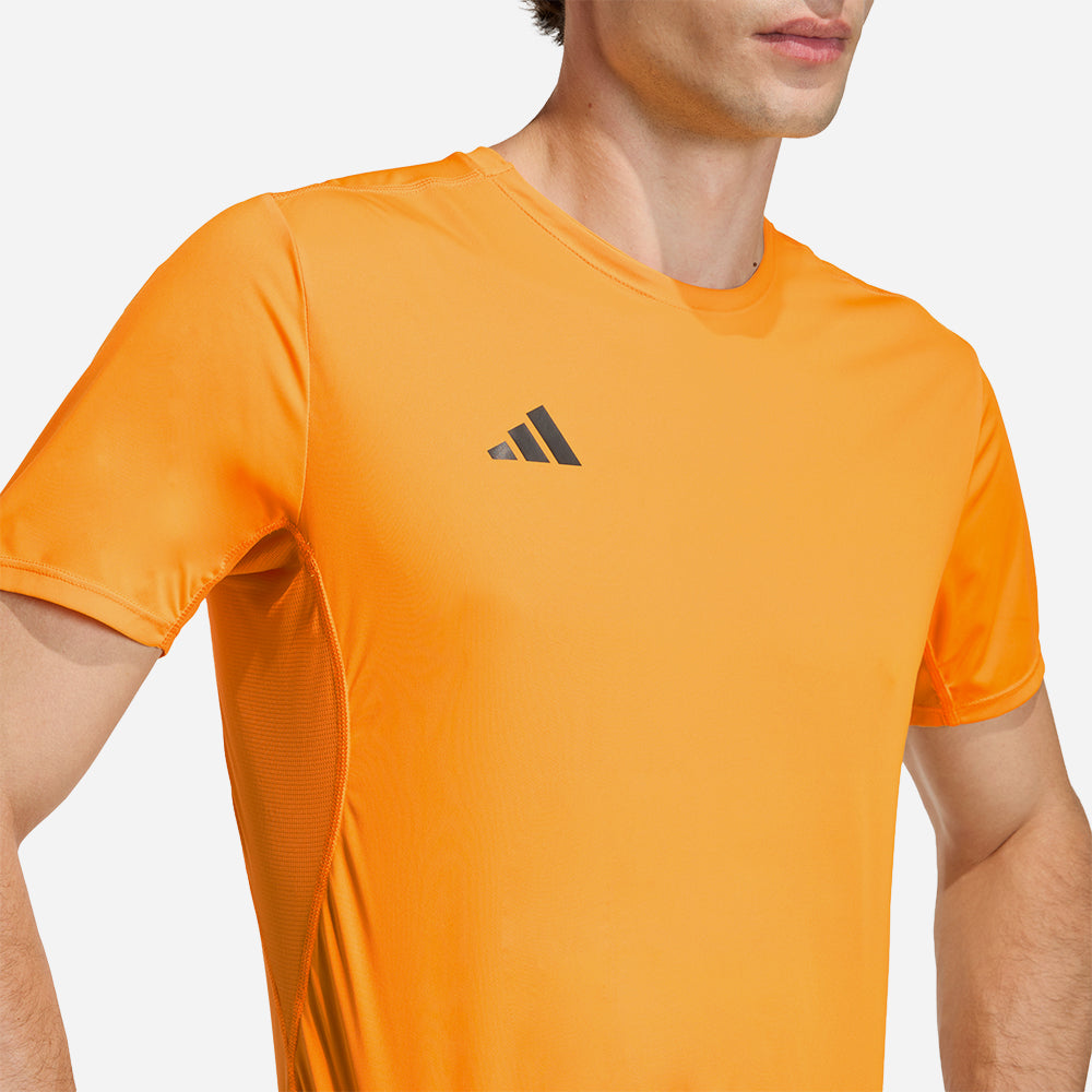 Áo Thun Nam Adidas Adizero Essentials Running - Cam - Supersports Vietnam