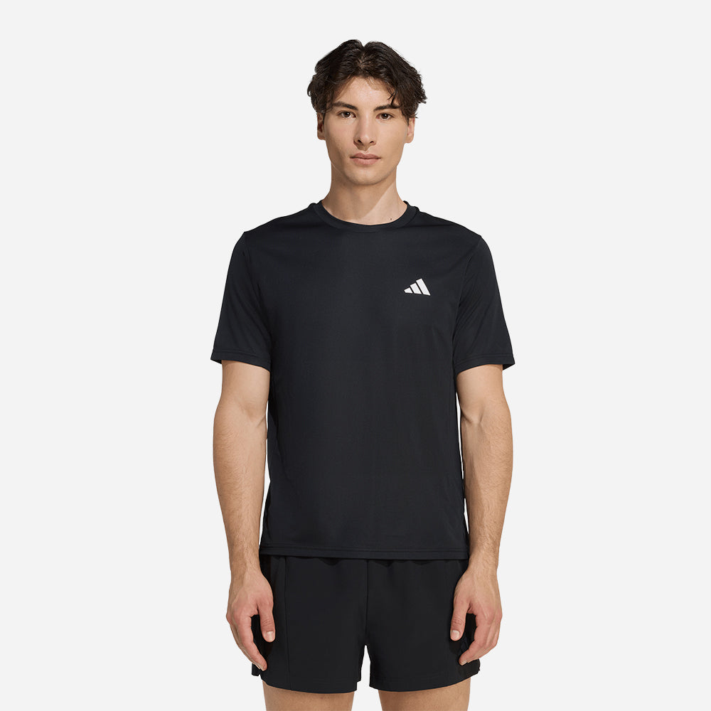 Áo Thun Nam Adidas Workout Essential Basic - Đen - Supersports Vietnam