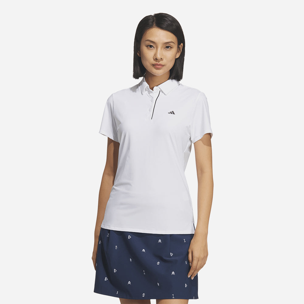 Áo Polo Nữ Adidas Short Sleeve - Trắng - Supersports Vietnam