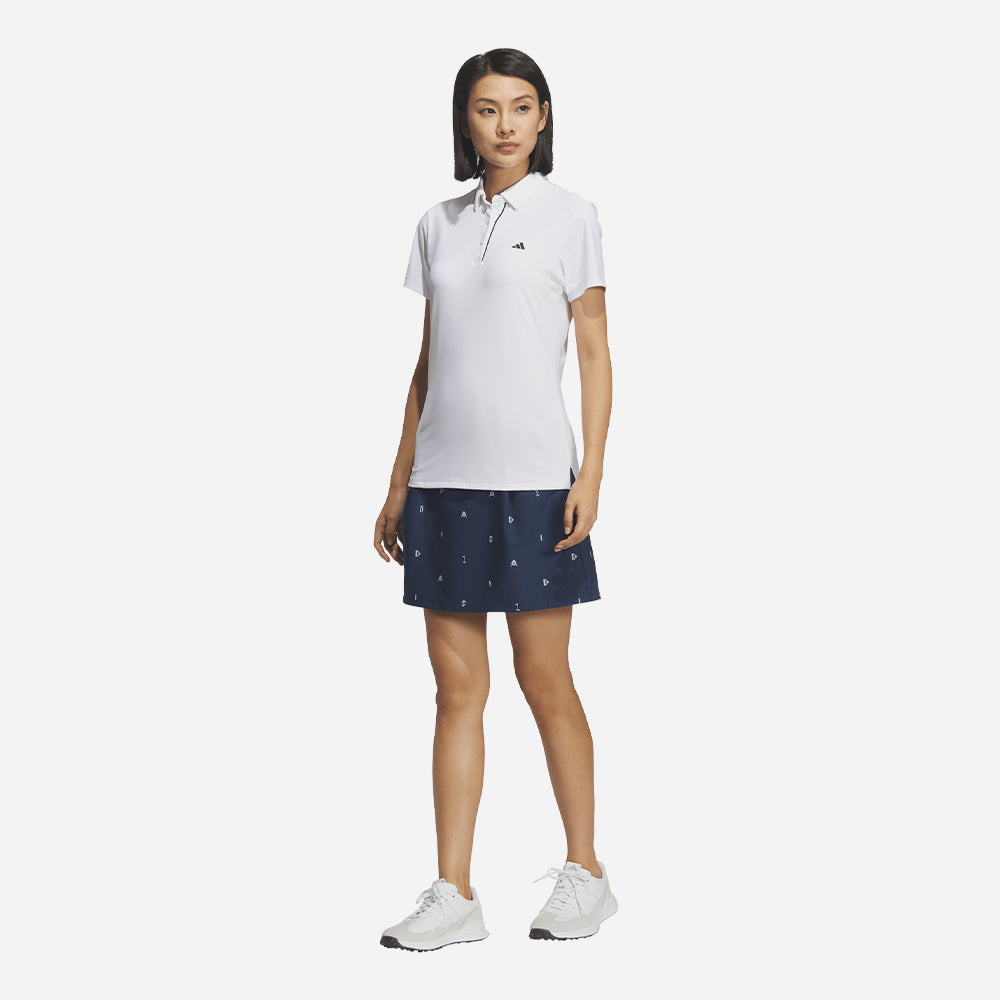 Áo Polo Nữ Adidas Short Sleeve - Trắng - Supersports Vietnam
