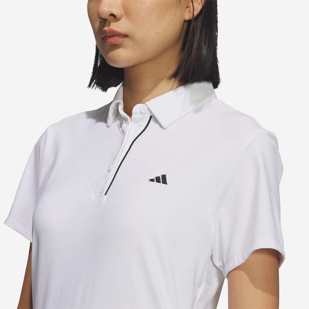 Áo Polo Nữ Adidas Short Sleeve - Trắng - Supersports Vietnam