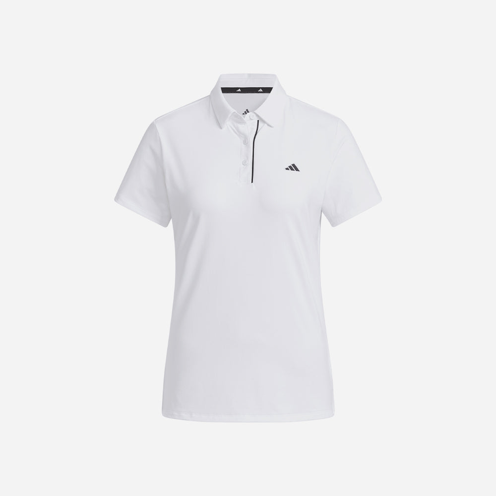 Áo Polo Nữ Adidas Short Sleeve - Trắng - Supersports Vietnam