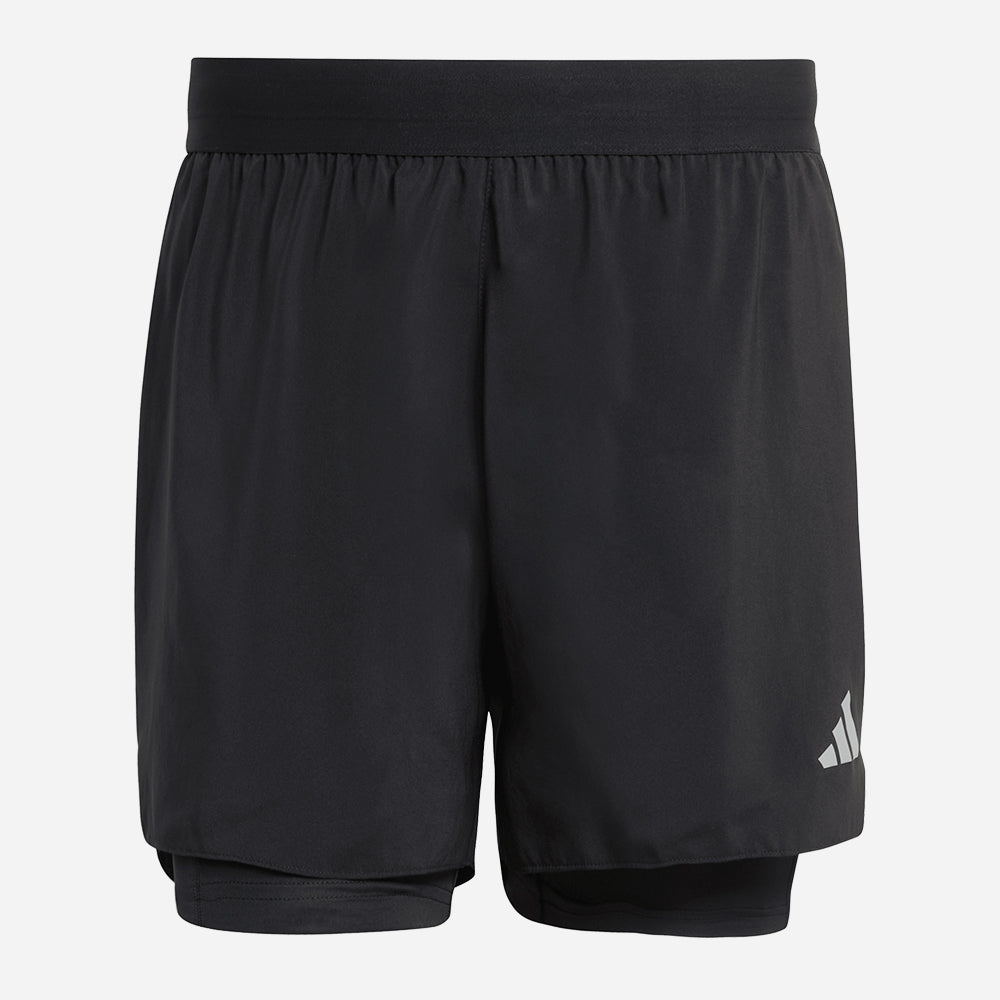 Quần Ngắn Thể Thao Nam Adidas Adi365 Running Essentials 2In1 - Đen - Supersports Vietnam