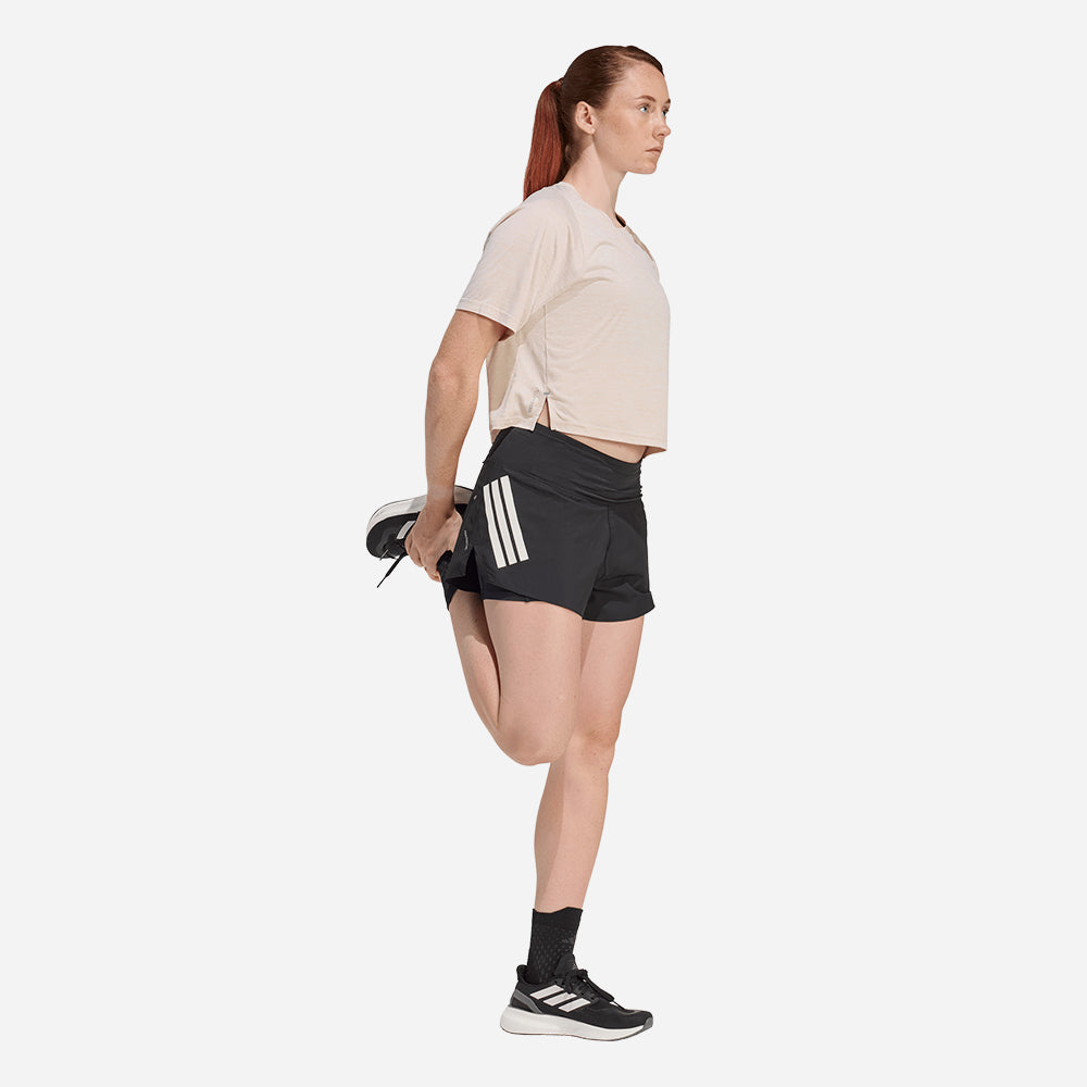 Quần Ngắn Thể Thao Nữ Adidas Adi365 Formotion 2In1 - Đen - Supersports Vietnam