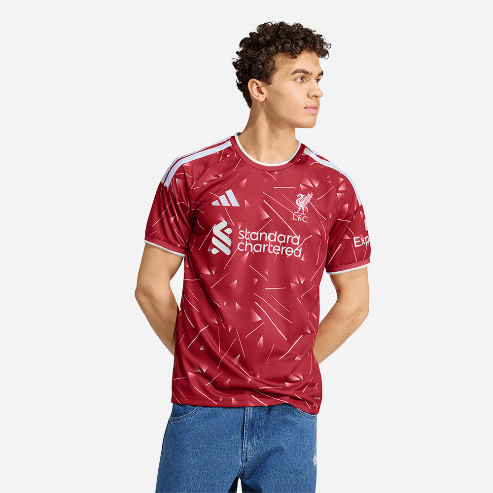 Áo Đá Bóng Nam Adidas Sân Nhà Liverpool Fc 26/27 Replica - Đỏ - Supersports Vietnam