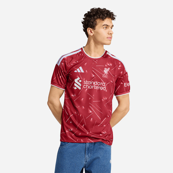 Áo Đá Bóng Nam Adidas Sân Nhà Liverpool Fc 26/27 Replica - Đỏ - Supersports Vietnam
