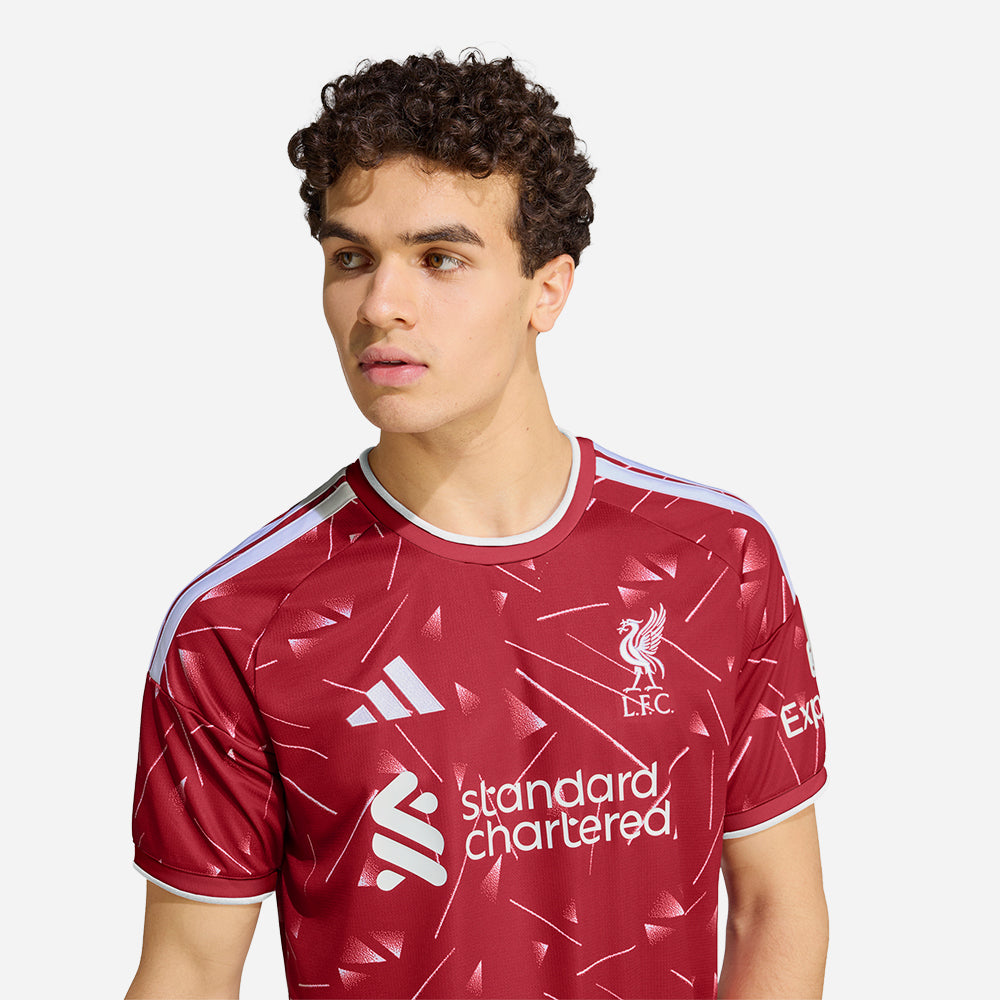 Áo Đá Bóng Nam Adidas Sân Nhà Liverpool Fc 26/27 Replica - Đỏ - Supersports Vietnam