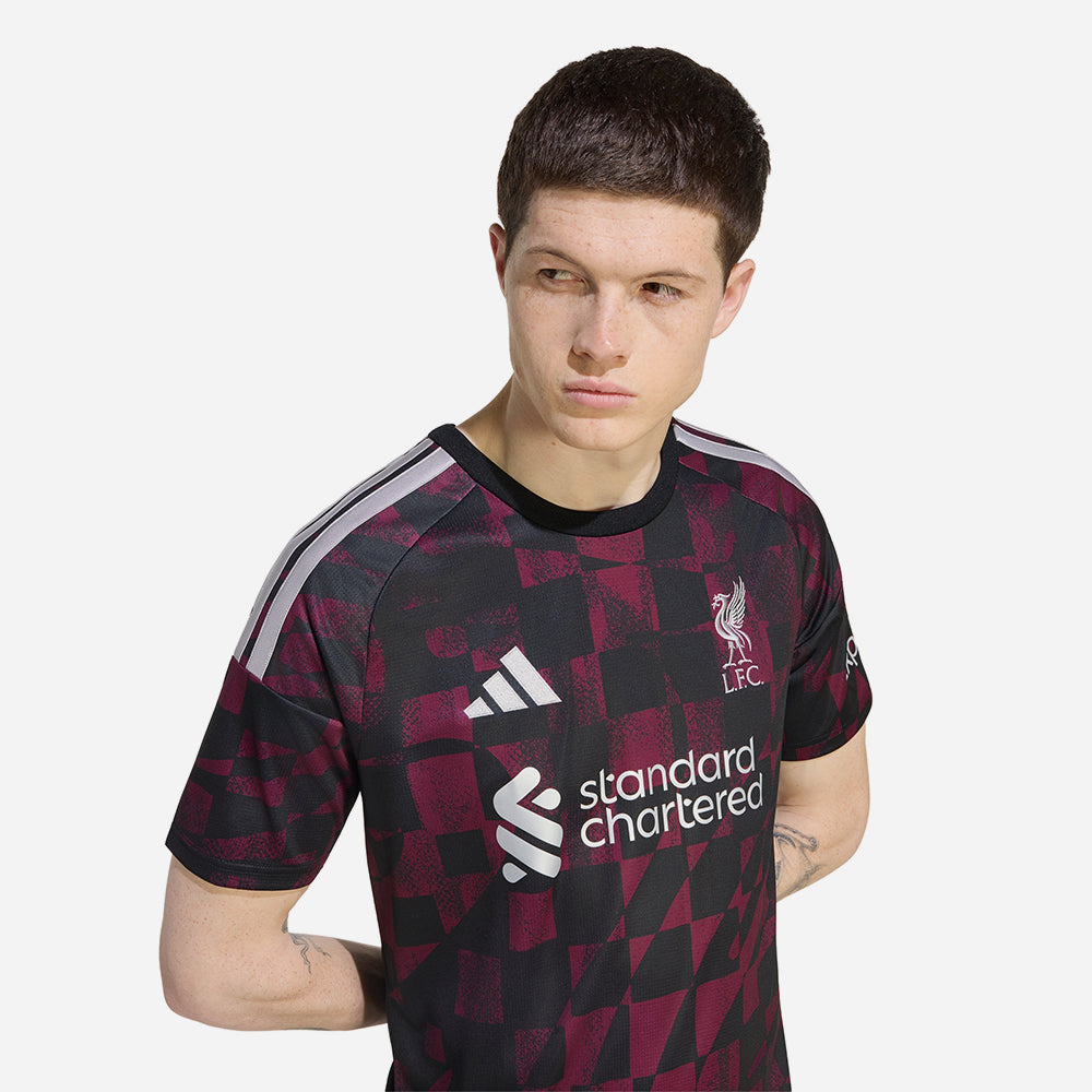 Áo Đá Bóng Nam Adidas Sân Thứ Ba Liverpool 26/27 Replica - Tím - Supersports Vietnam