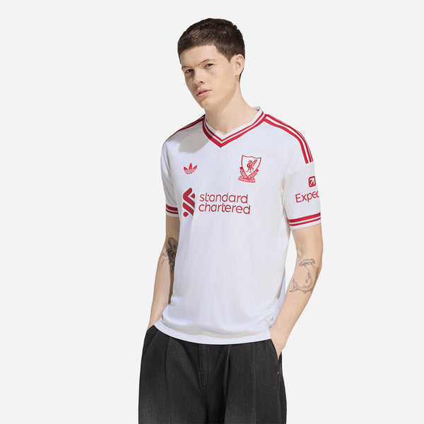 Áo Đá Bóng Nam Adidas Sân Khách Liverpool Fc 26/27 - Trắng - Supersports Vietnam