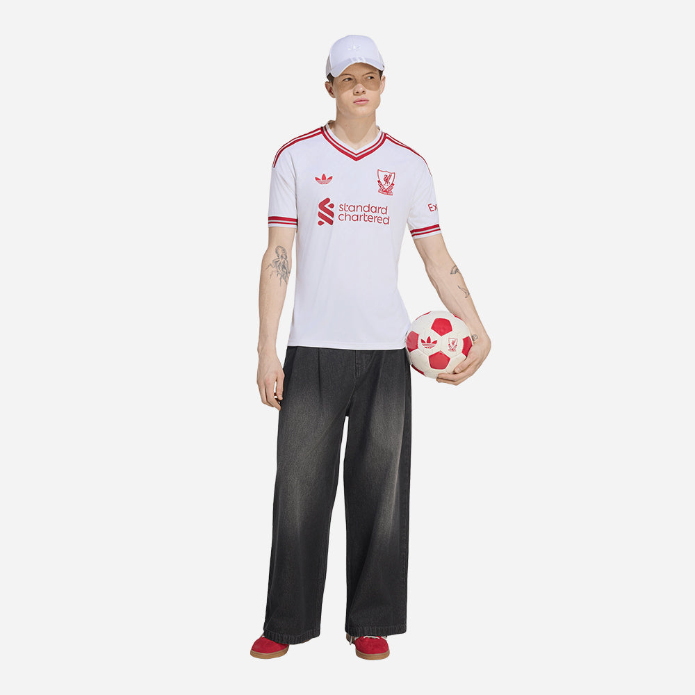 Áo Đá Bóng Nam Adidas Sân Khách Liverpool Fc 26/27 - Trắng - Supersports Vietnam